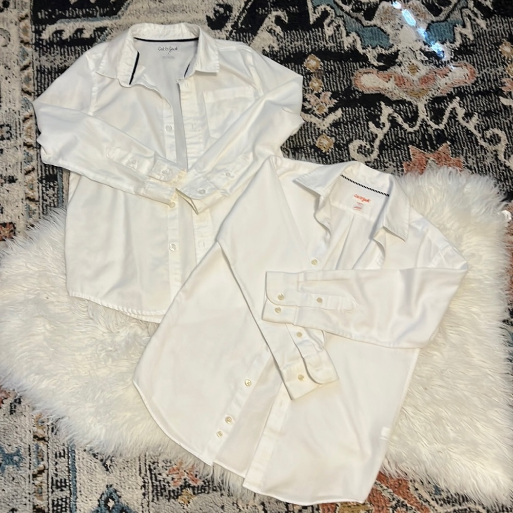 Boys (small) white dress shirts